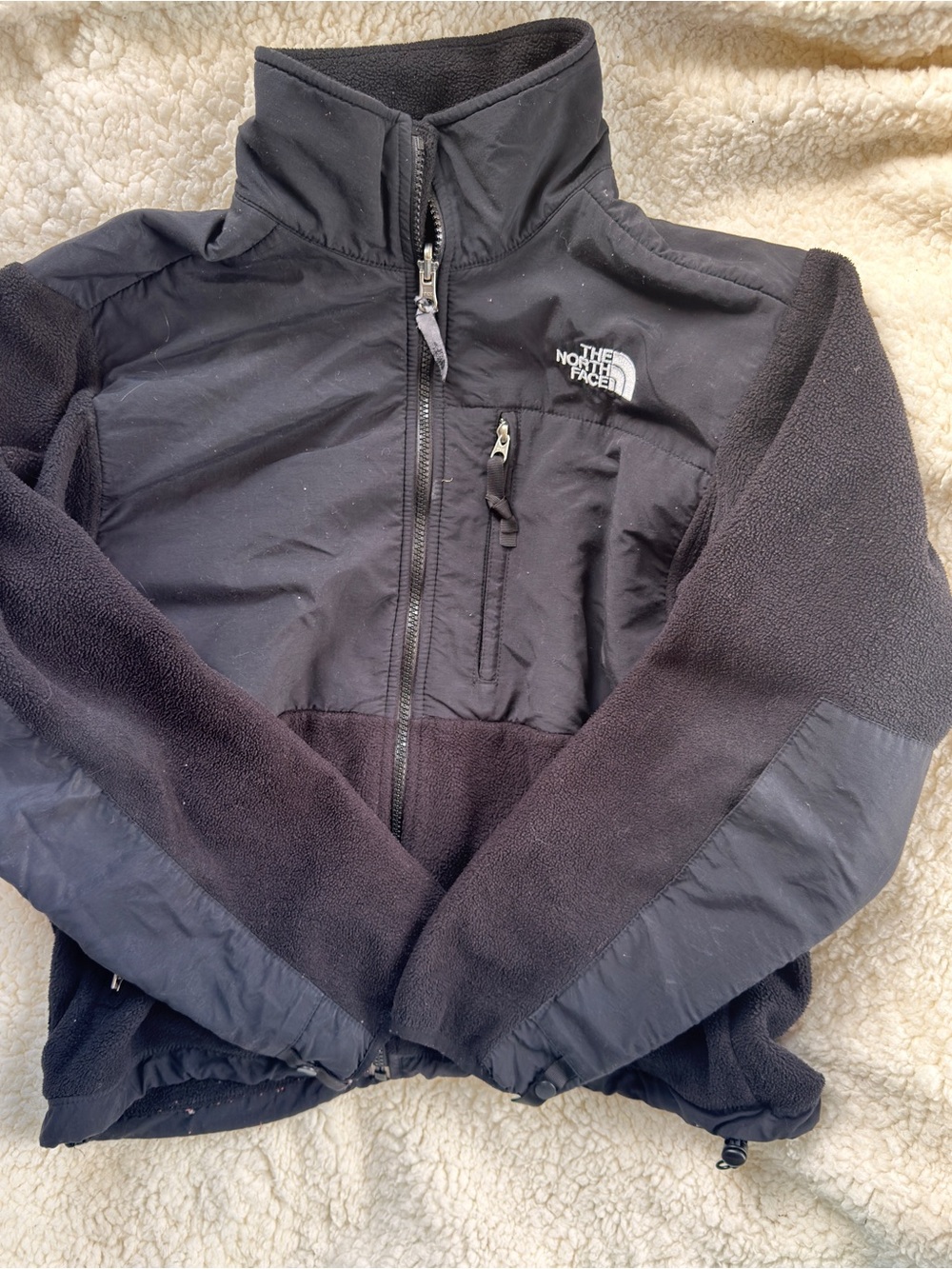 The North Face Black Full-Zip Soft Fleece Jacket